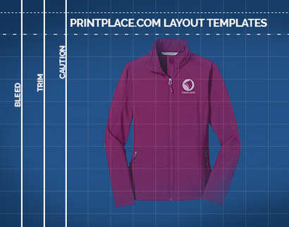 Ladies Core Soft Shell Jacket Printing